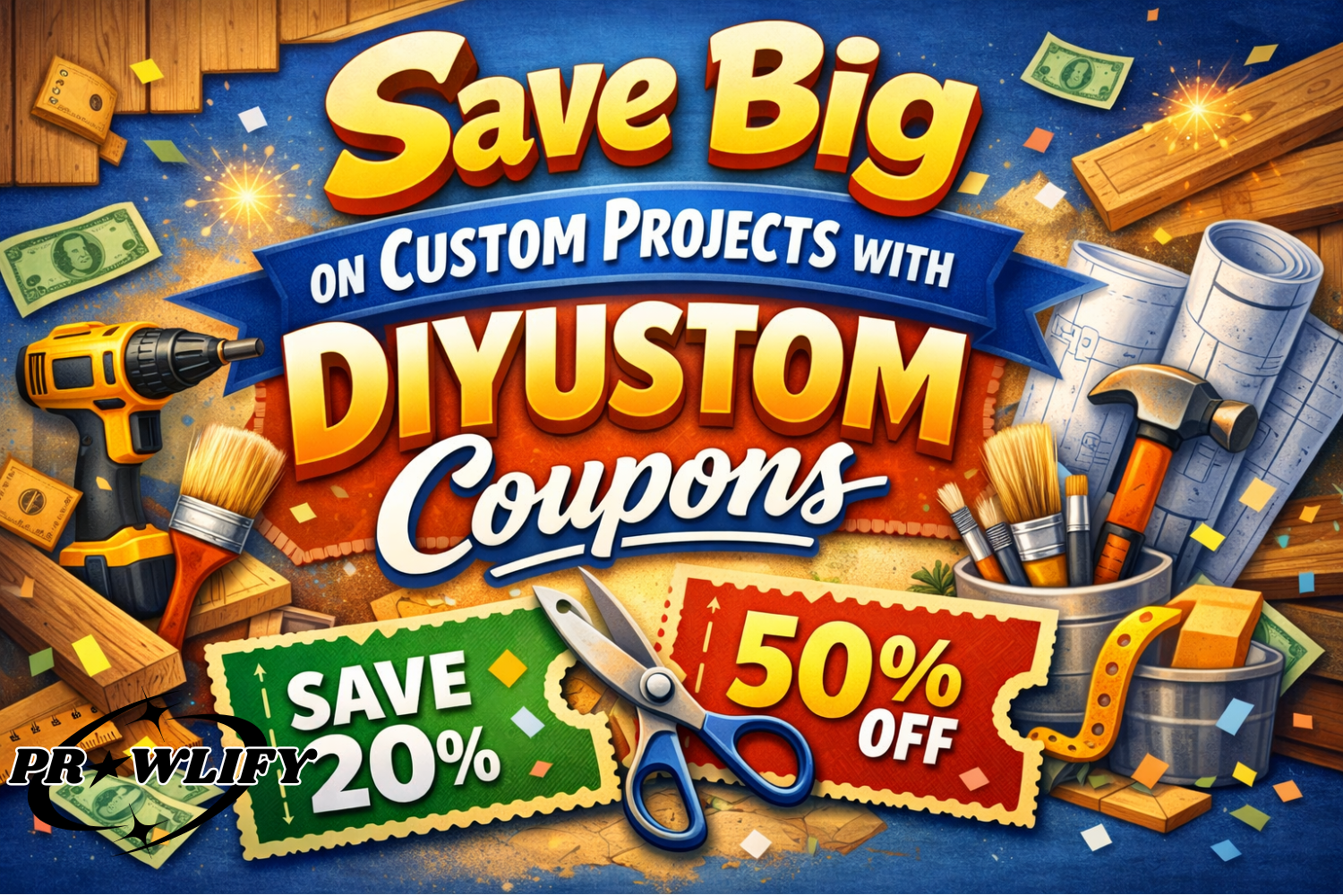 Save Big on Custom Projects with Diyustom Coupons