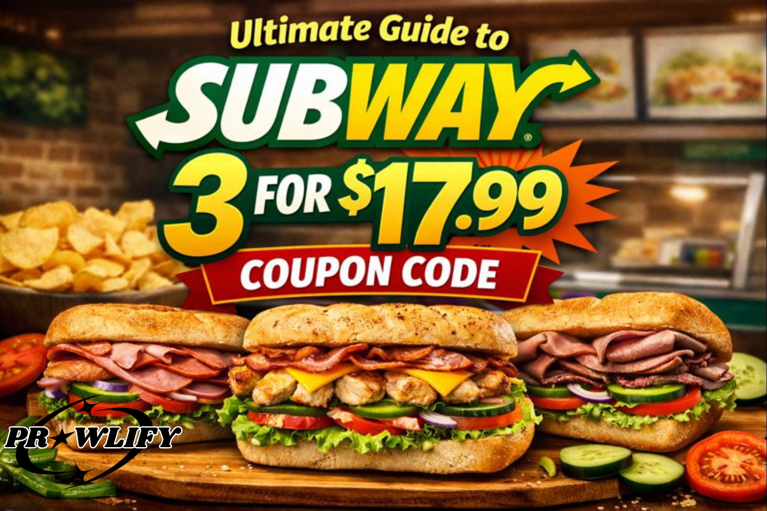 Ultimate Guide to Subway 3 for $17.99 Coupon Code